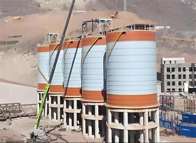 市北高架钢板仓